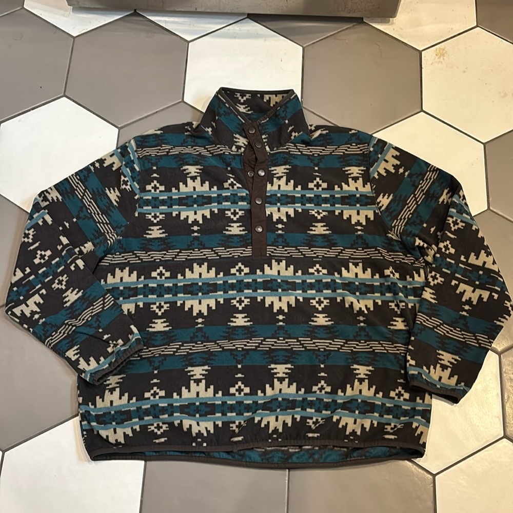 Men’s XXL Woolrich Half Snap Up Fleece